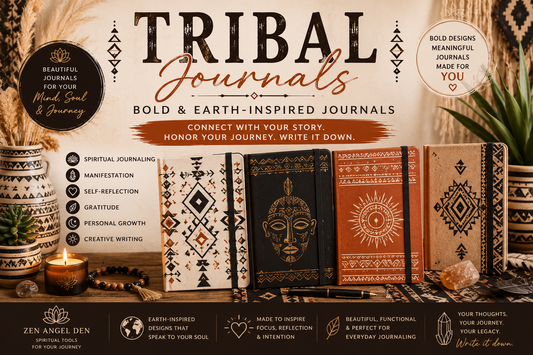 Tribal Journals | Bold & Earth-Inspired Spiritual Journals
