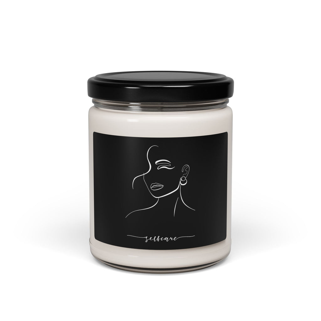 Elegant Minimalist Scented Soy Candle | Cozy Home Decor, Aromatherapy Gift, Unique Birthday Present, Self-Care Essential
