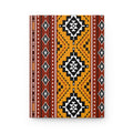 Southwest Geometric Hardcover Journal — Lined Notebook with Tribal Aztec Pattern
