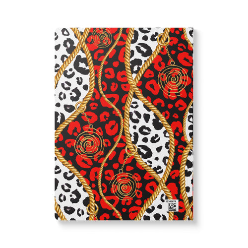 Chic Softcover Journal for Daily Reflections, Stylish Notebook, Perfect Gift for Creatives, Notepad for Dreamers, Diary with Inside Prints
