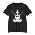 Zen Angel Meditation T‑Shirt — Mindfulness Yoga Tee