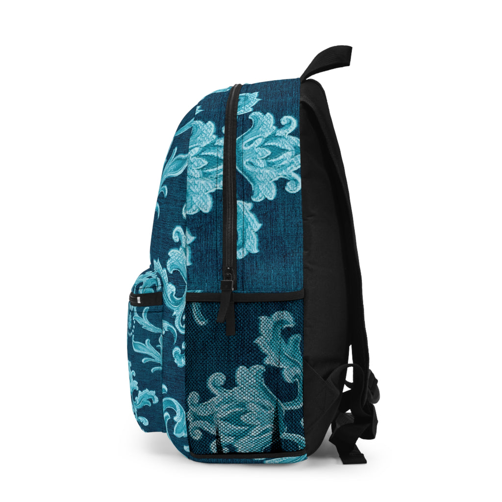 Elegant Floral Pattern Backpack, Stylish School Bag, Travel Backpack, Unique Gift for Students, Chic Accessory for Everyday Use
