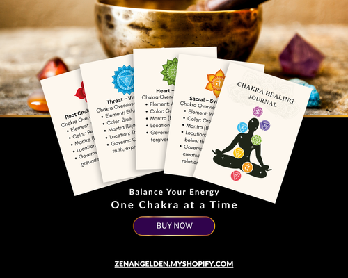Chakra Healing Journal Canva Template & PDF | Editable Spiritual Wellness Journal