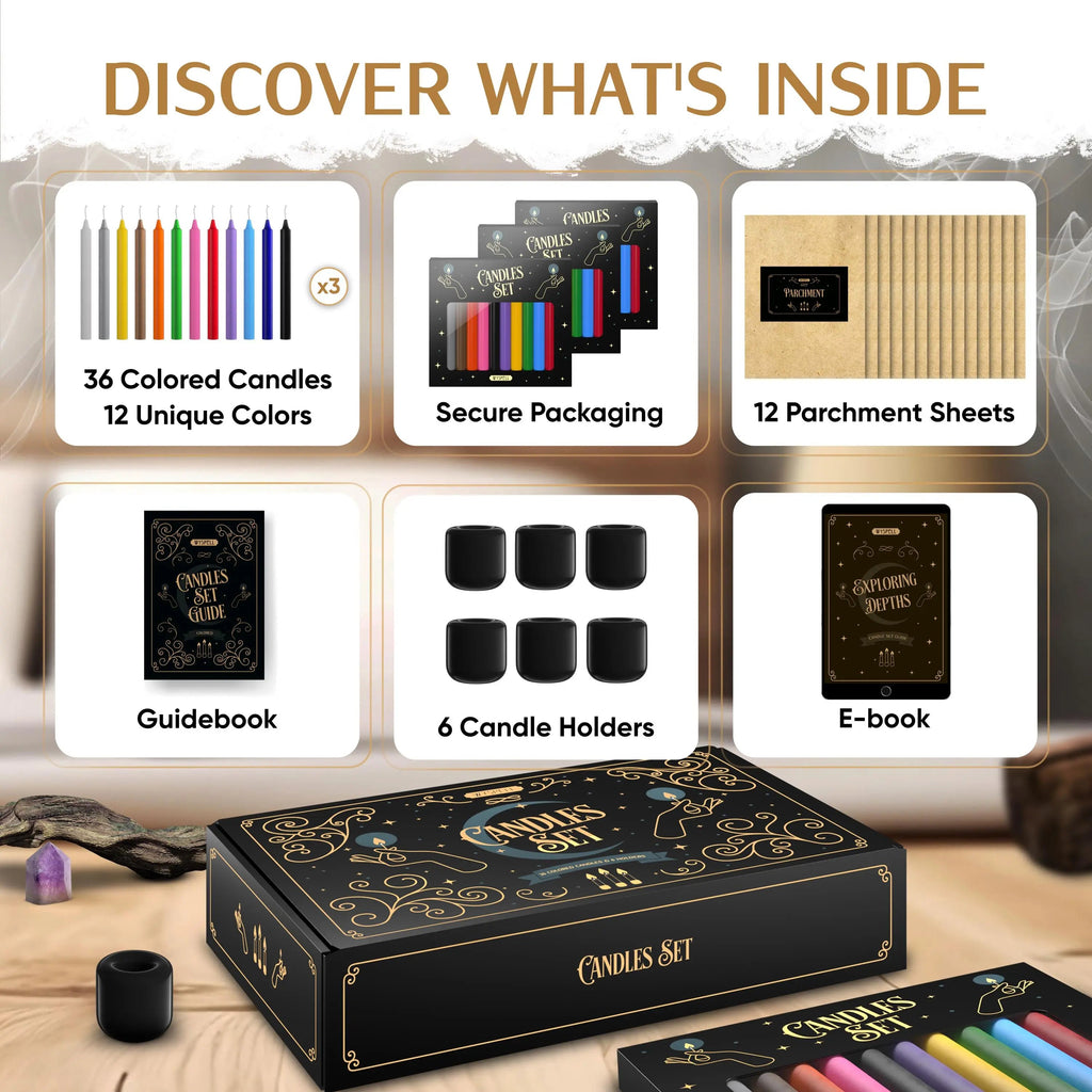 36 PCS Candle Kit by Wyspell