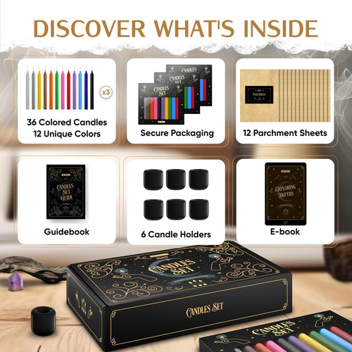 36 PCS Candle Kit by Wyspell