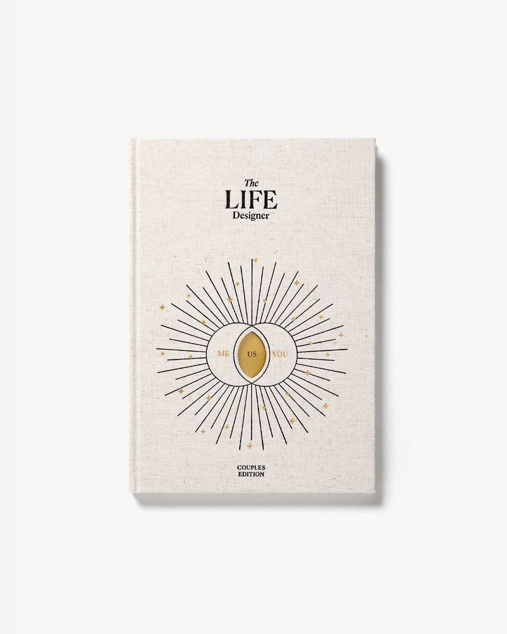 Book titled 'The LIFE Designer' on a white background