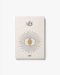 Book titled 'The LIFE Designer' on a white background