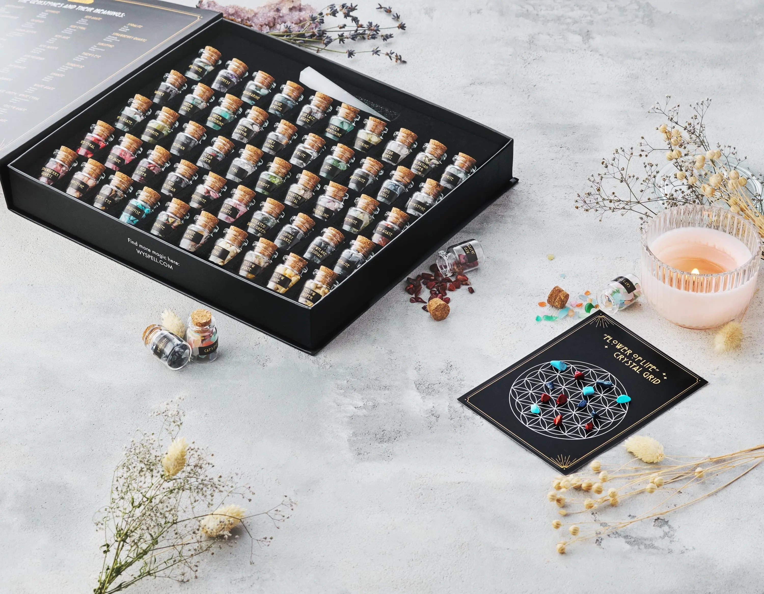 50 PCS Gemstone Kit by Wyspell