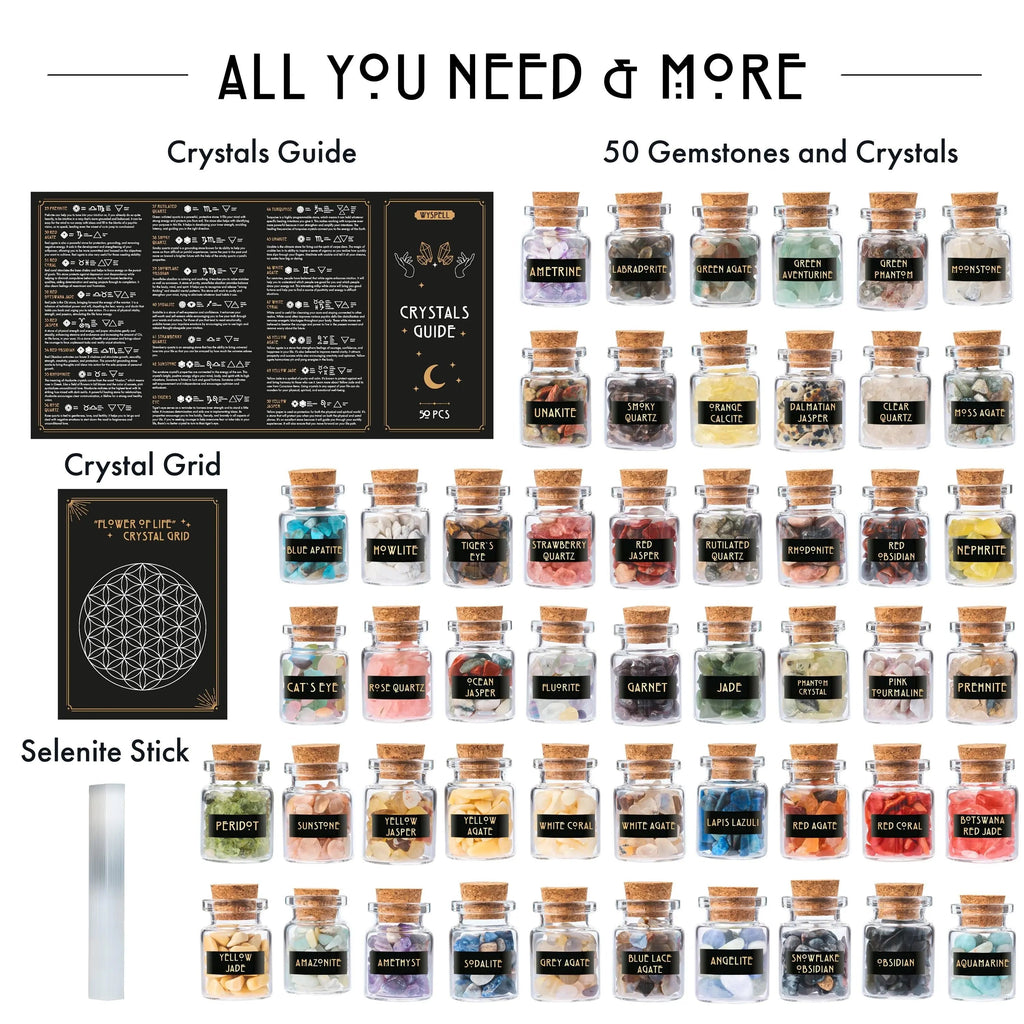 50 PCS Gemstone Kit by Wyspell