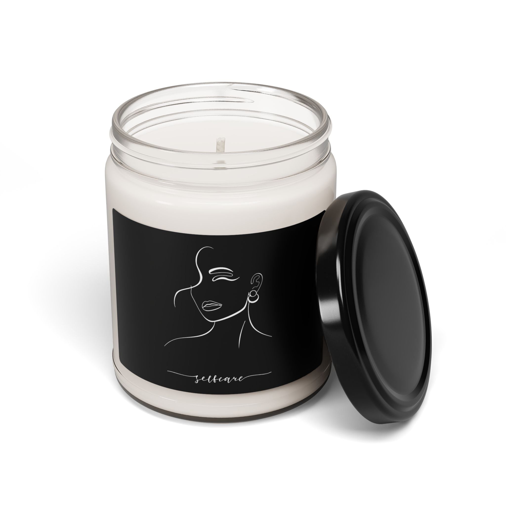 Elegant Minimalist Scented Soy Candle | Cozy Home Decor, Aromatherapy Gift, Unique Birthday Present, Self-Care Essential