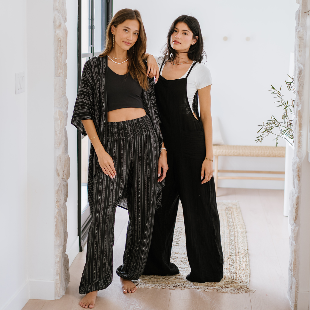 Akha Tribal Print Harem Pants by LotusAndLuna