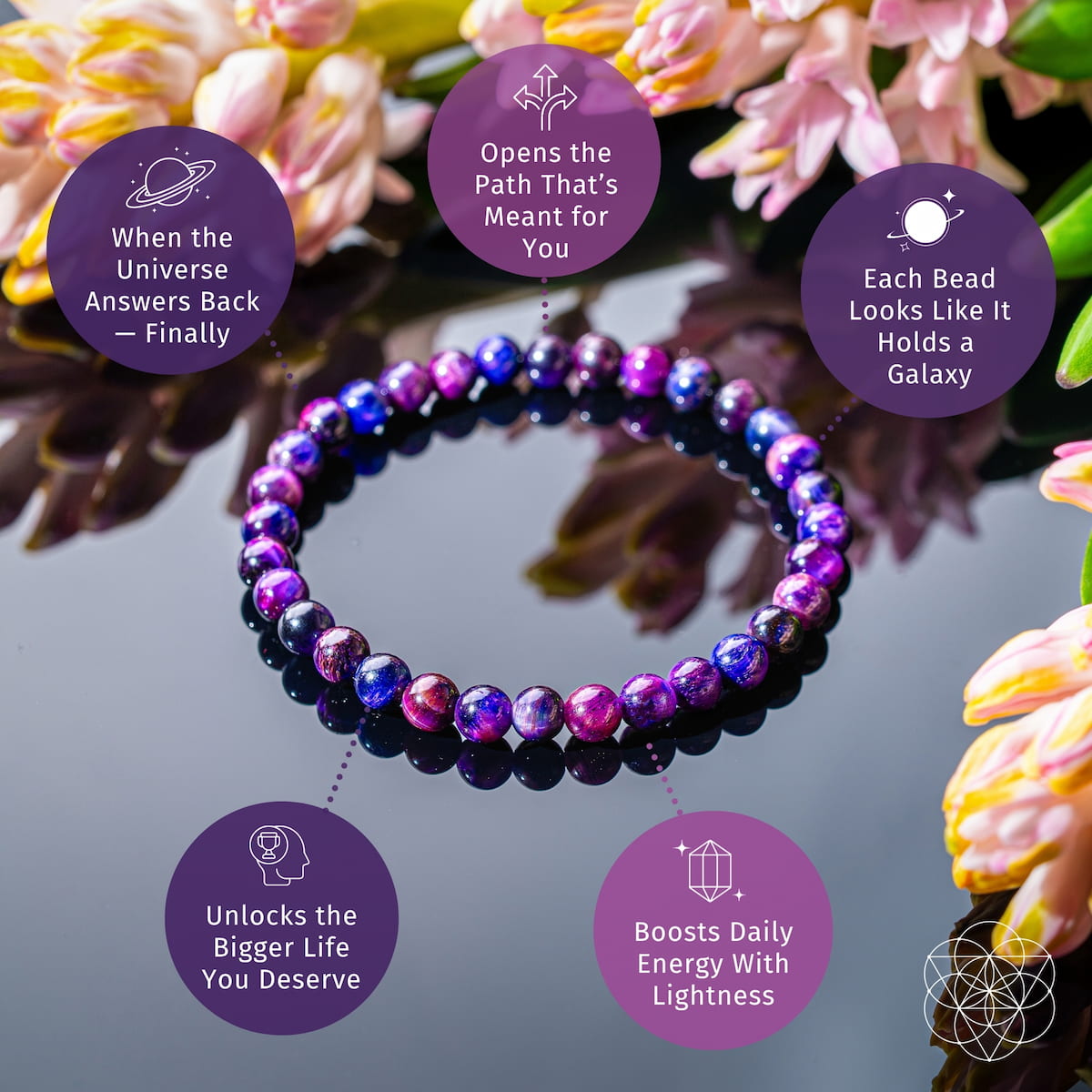 Destiny Activator - All-Galaxy Tiger’s Eye Bracelet | 6mm by Conscious Items