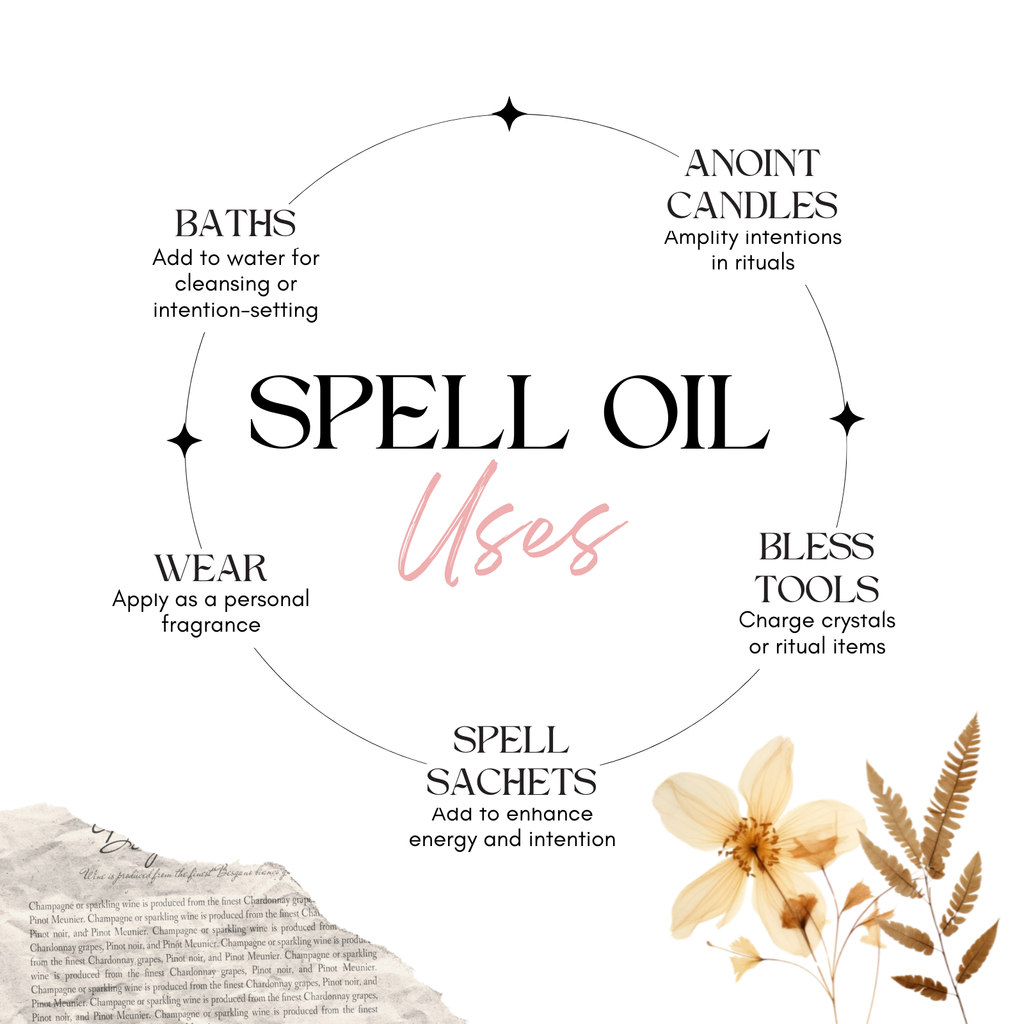 Attraction Spell Oil — Magnetism & Romance Ritual Oil by Circe Boutique