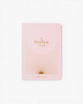 Pink journal titled 'The Best Year Journal' on a white background