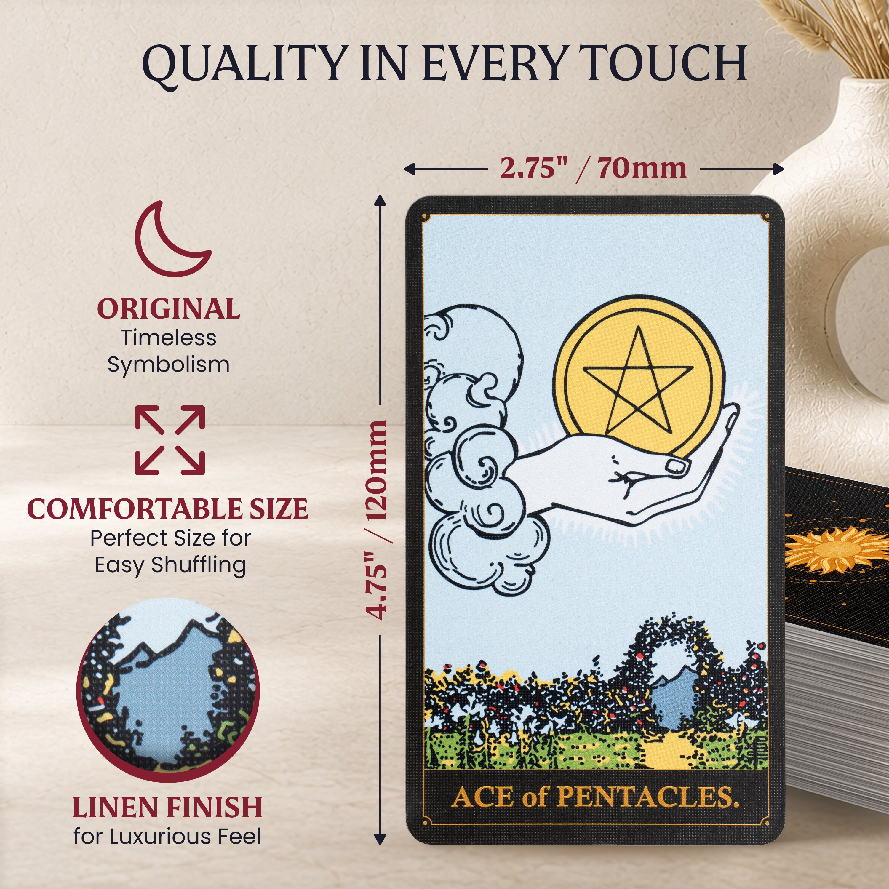 Classic Tarot Kit by Wyspell