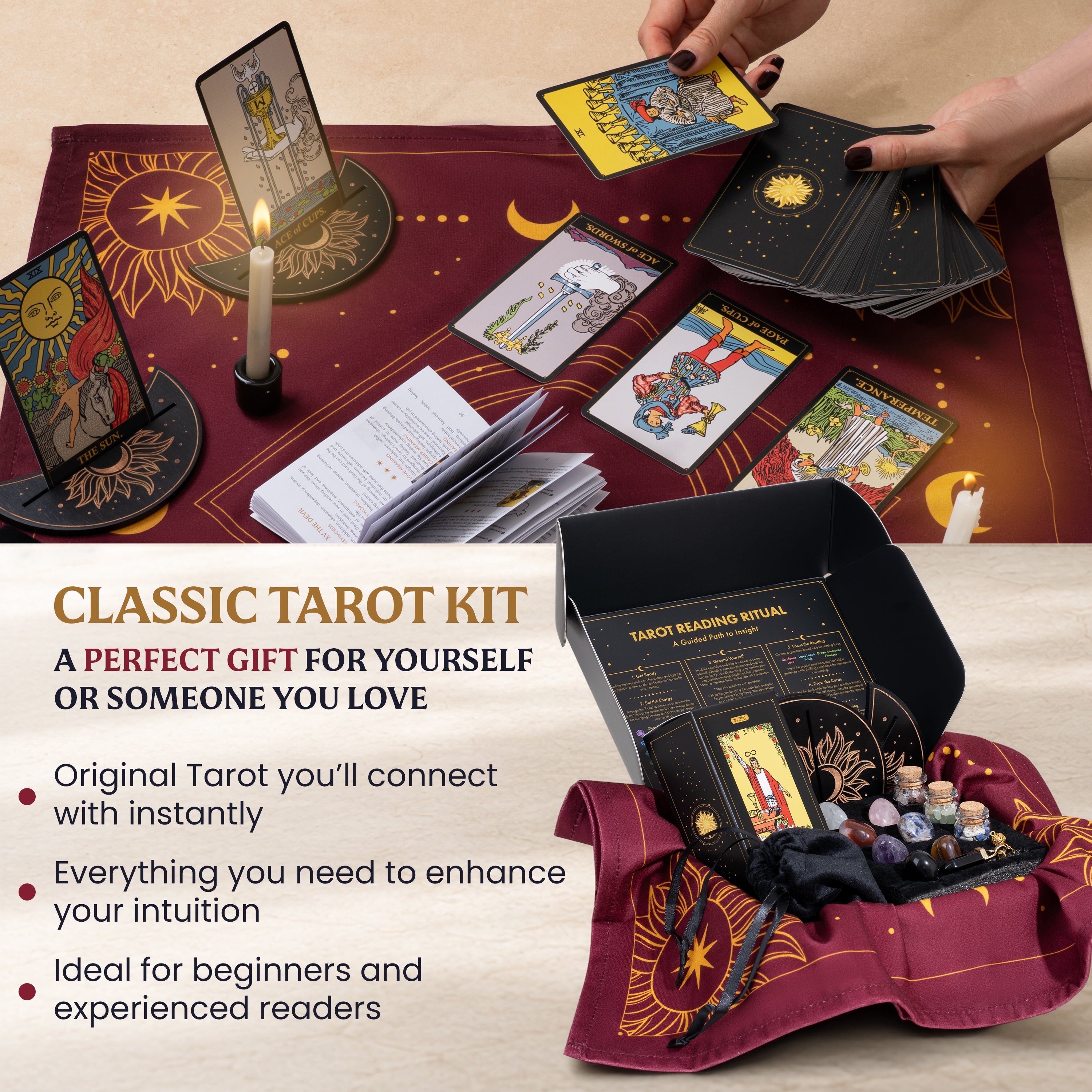 Classic Tarot Kit by Wyspell