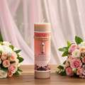 Crystal Energy Candle Serenity - Rhodonite by Soul Inspiration LLC