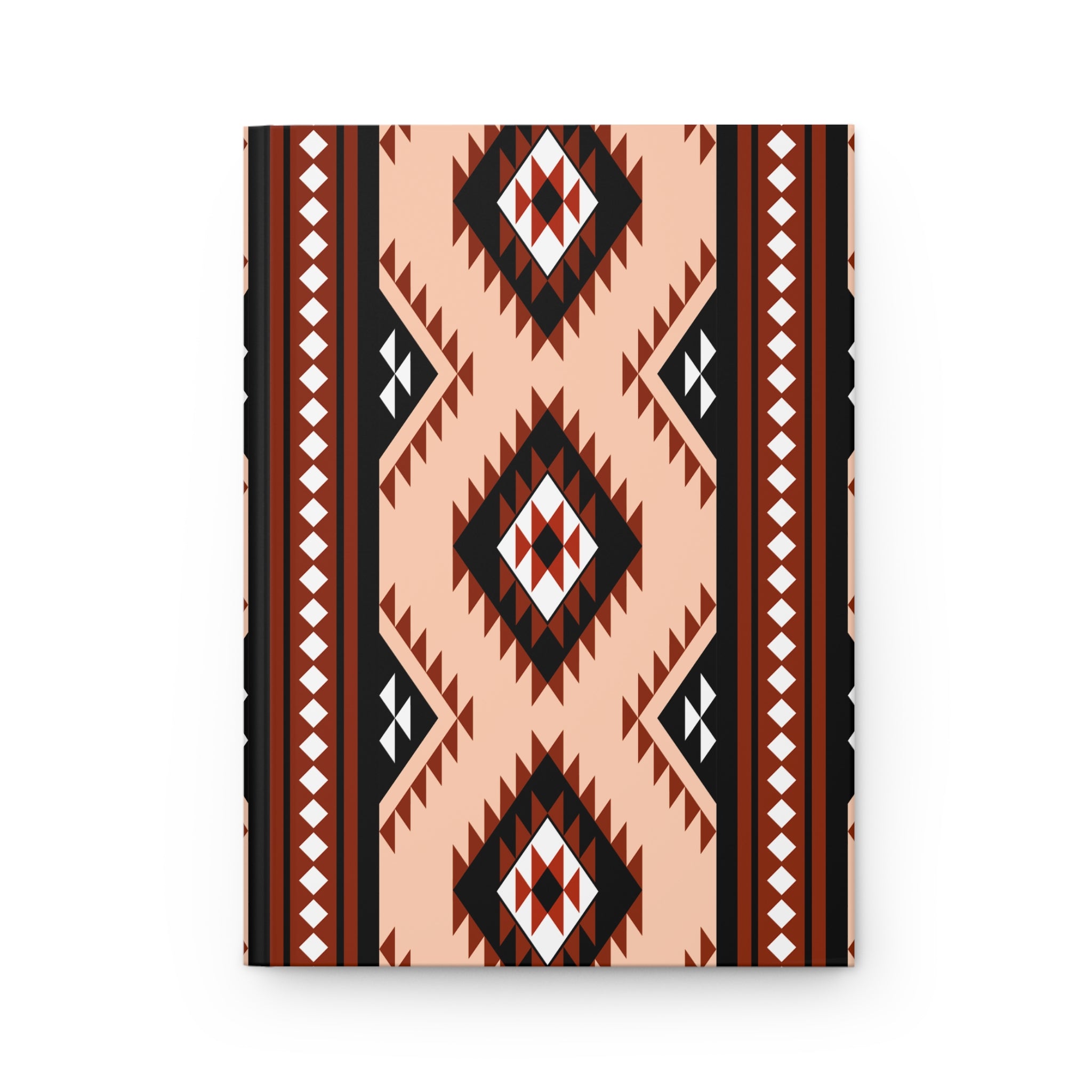 Southwestern Pattern Hardcover Journal — Lined Traveler's Notebook by Printify