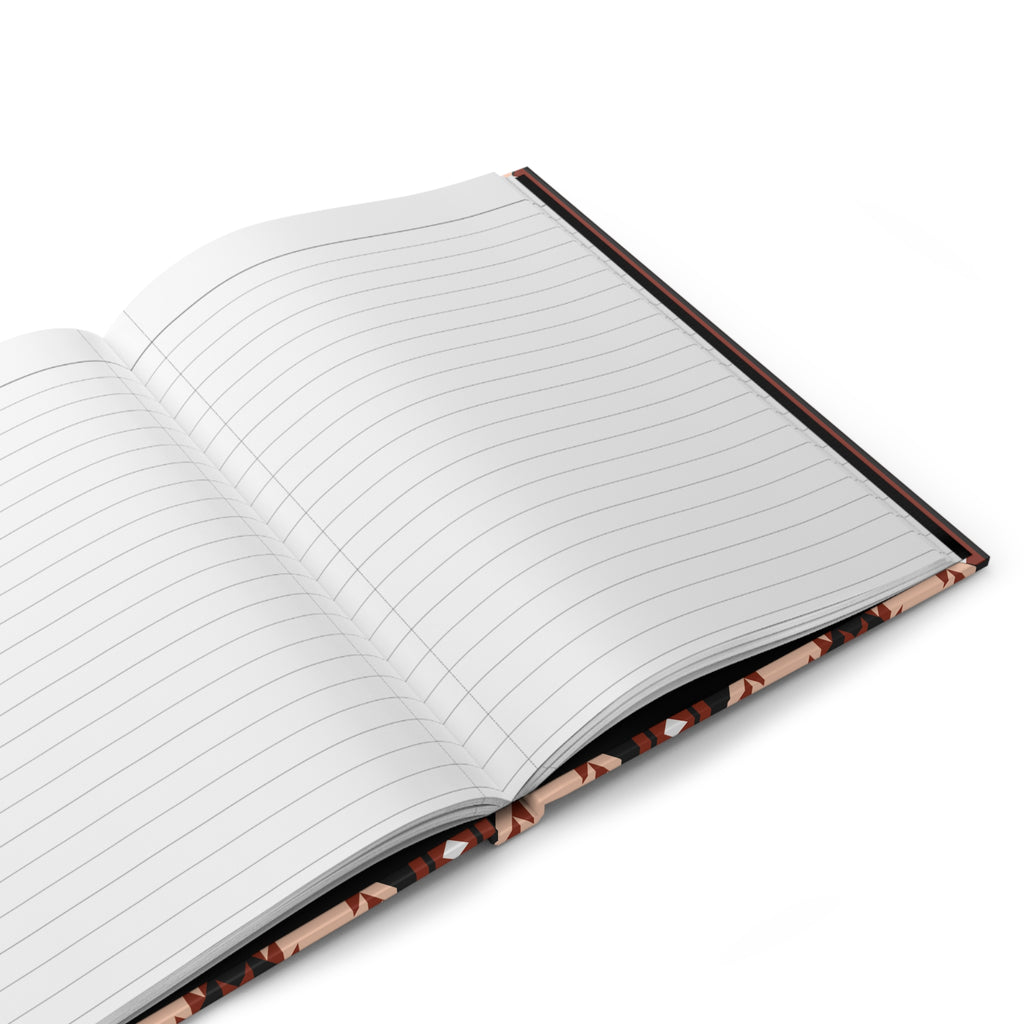 Southwestern Pattern Hardcover Journal — Lined Traveler's Notebook by Printify