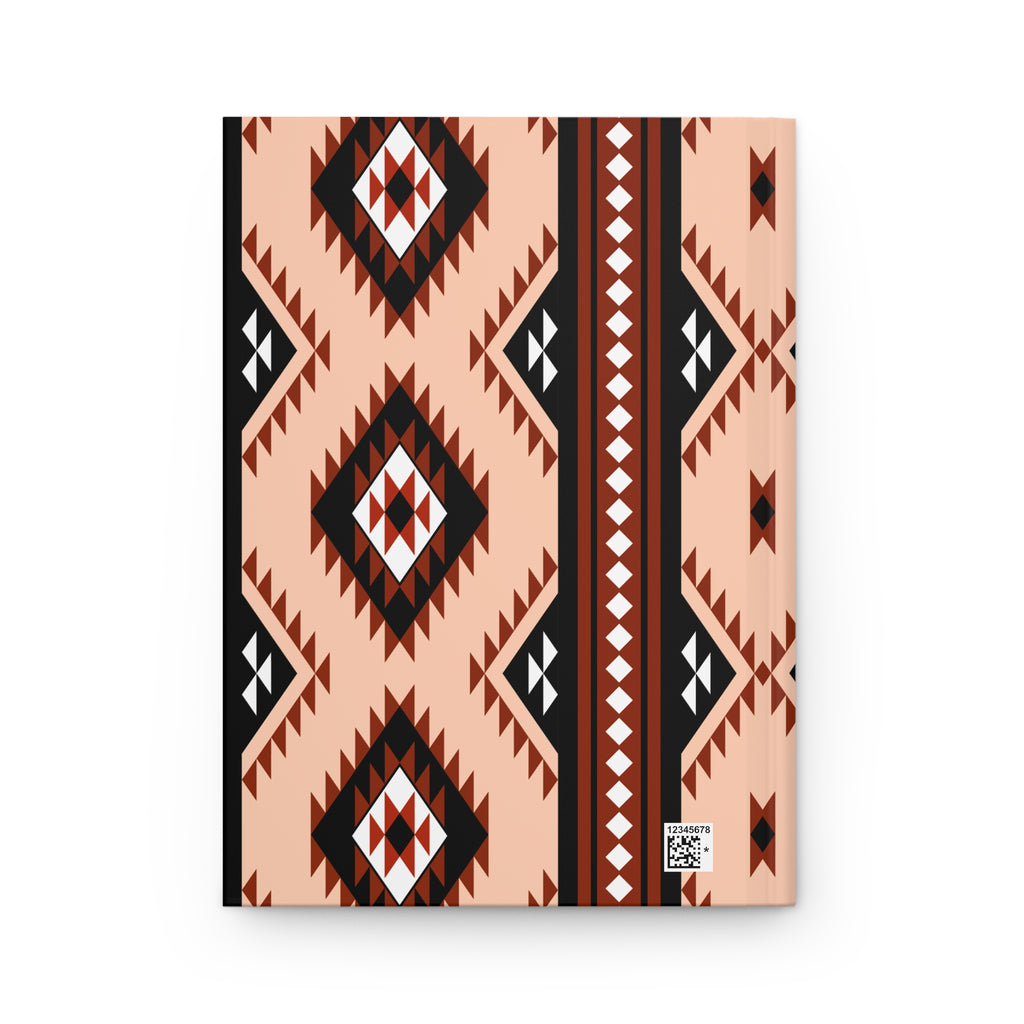 Southwestern Pattern Hardcover Journal — Lined Traveler's Notebook by Printify
