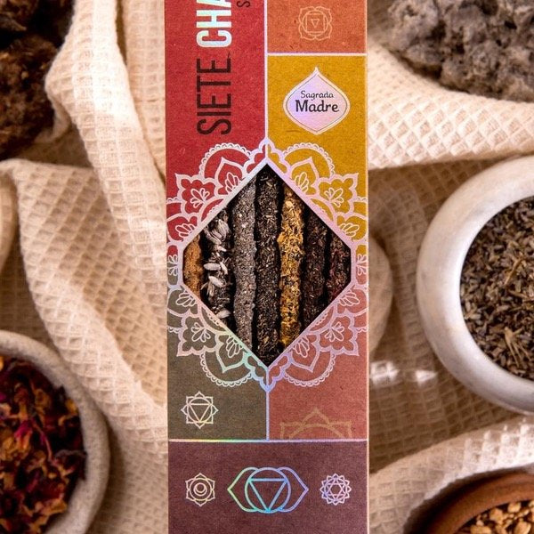 Revitalize Your Spirit with Our 7 Chakra Incense Variety Pack by Sacred Scents Sanctuary
