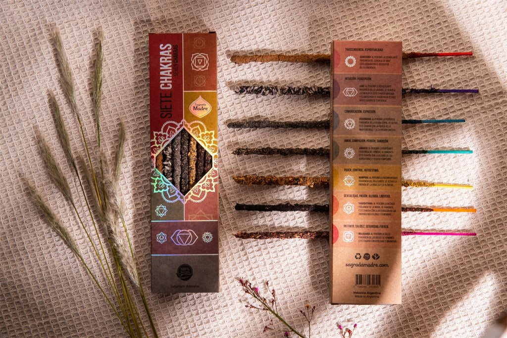 Revitalize Your Spirit with Our 7 Chakra Incense Variety Pack by Sacred Scents Sanctuary