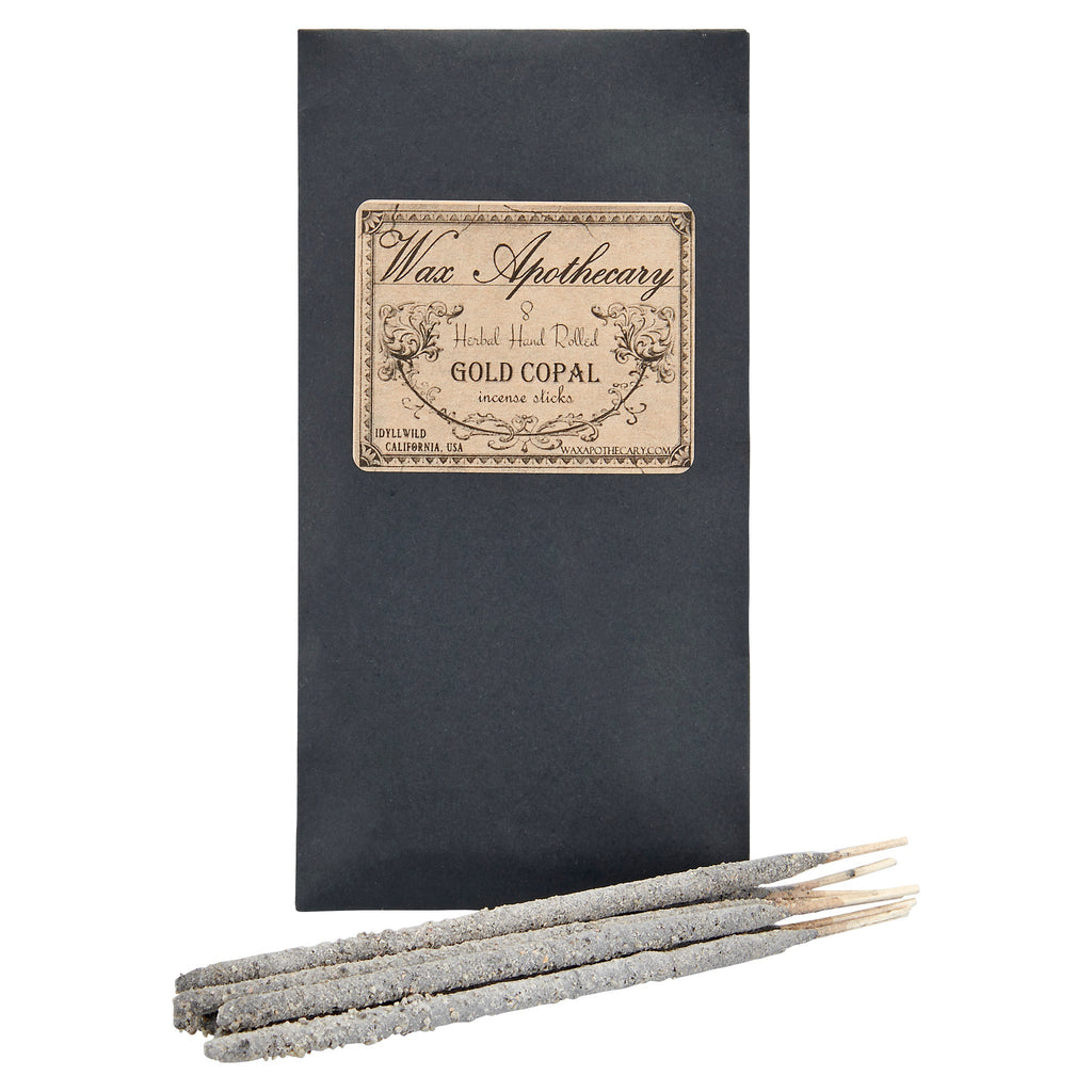 Ceremonial Incense Handmade : Golden Copal by Wax Apothecary ™