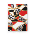 Leopard Chain Patchwork Hardcover Journal — Lined Notebook for Notes & Planning by Printify
