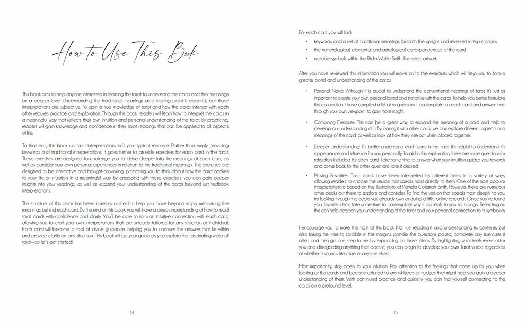 Decoding the Cards: A Tarot Workbook for Intuitive Exploration by Writual Planner