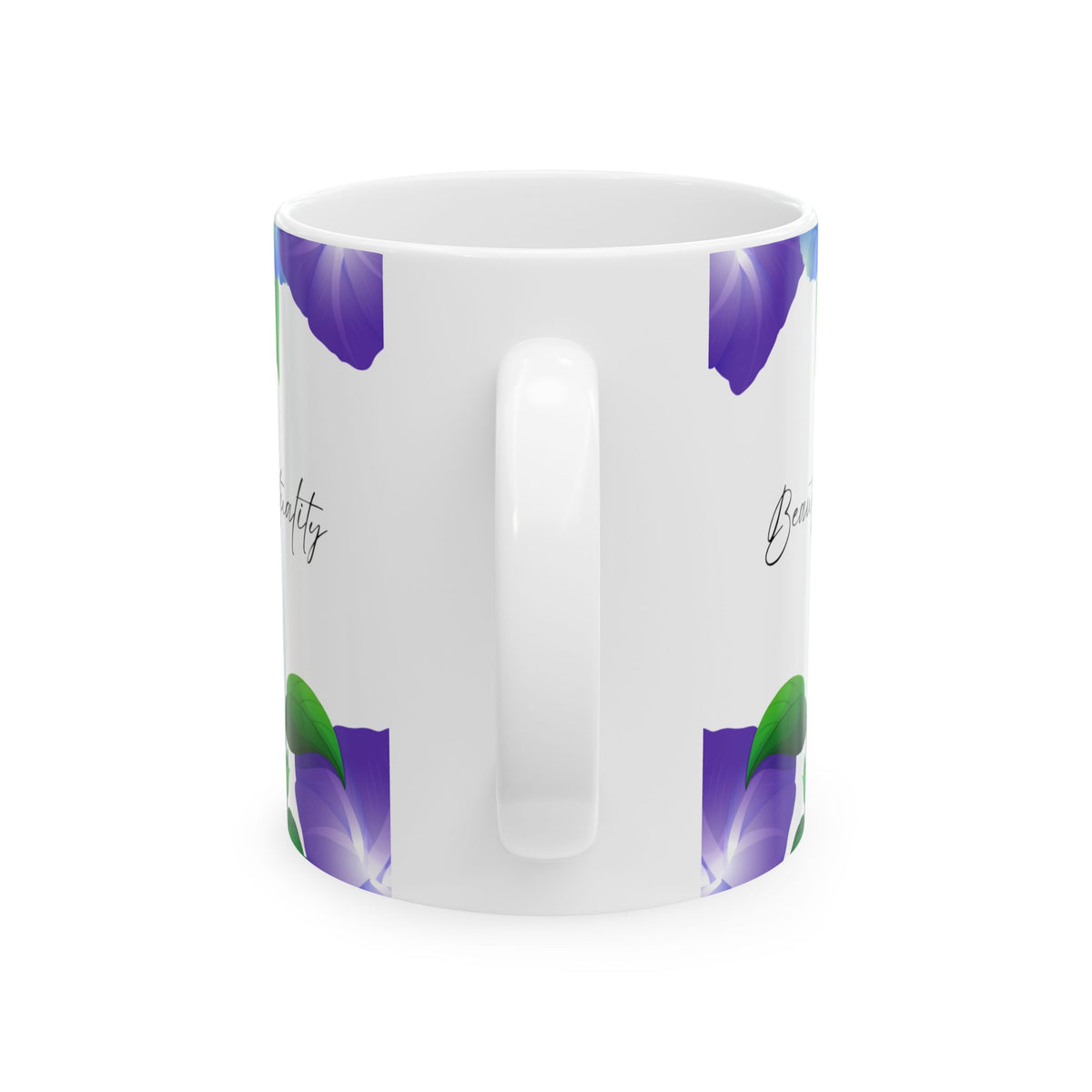 September Morning Glory Floral Mug — Birth Month Flower Coffee Cup by Printify