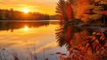 Thanksgiving Zoom Background Bundle – 16 Cozy Fall Virtual Backdrops by Zen Angel Den