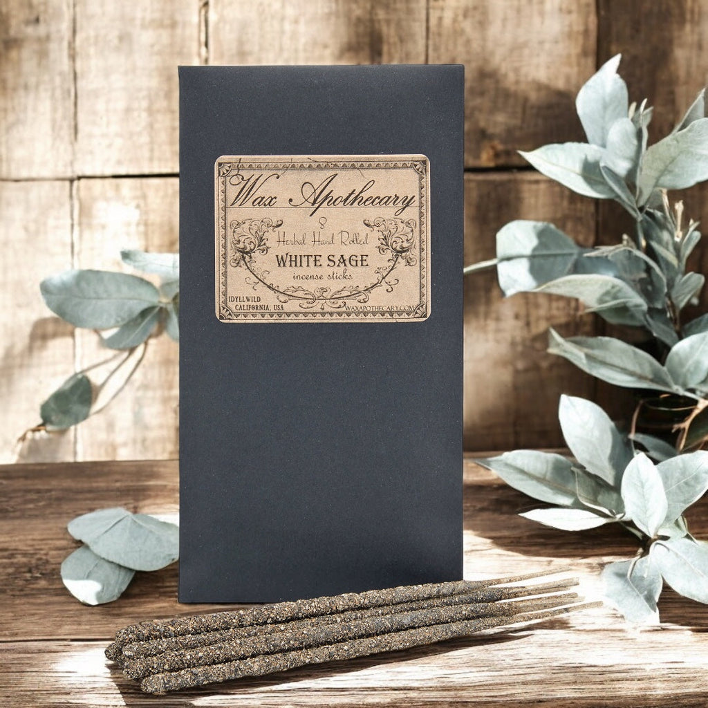 Ceremonial Incense Handmade : White Sage by Wax Apothecary ™