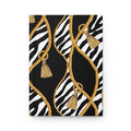 Zebra Rope & Tassel Hardcover Journal — Lined Notebook for Notes & Daily Planning by Printify
