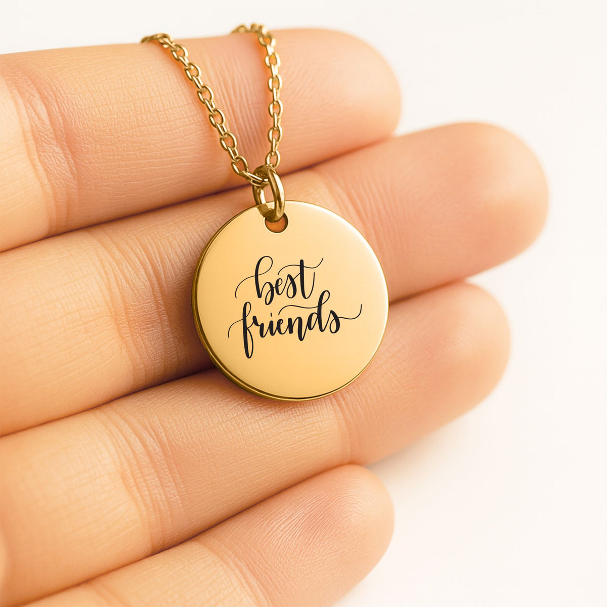 Best Friends Coin Necklace | Personalized Friendship Jewelry by OwnPrint