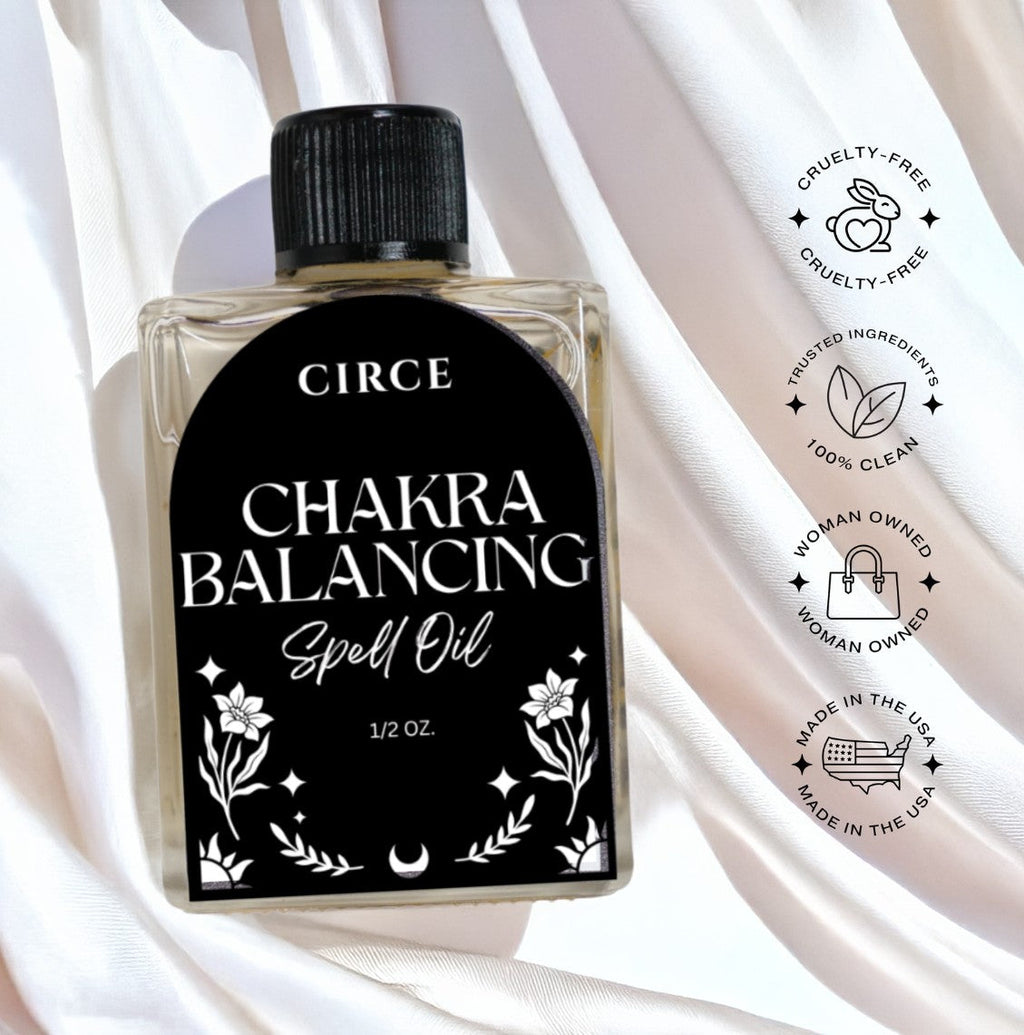 Chakra Balancing Oil — Energy Alignment Ritual by Circe Boutique