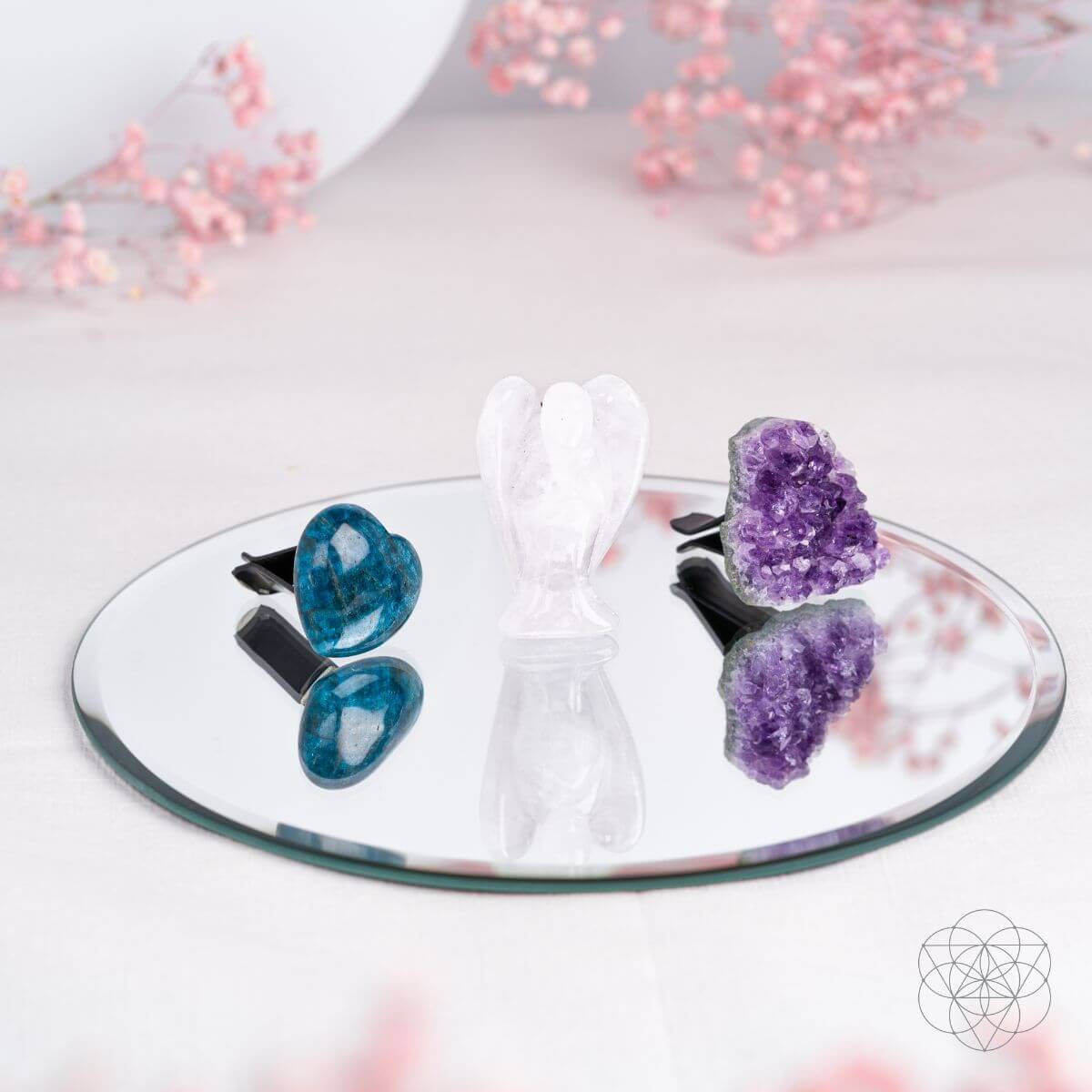 Guardian Angel Car Crystals of Protection by Conscious Items