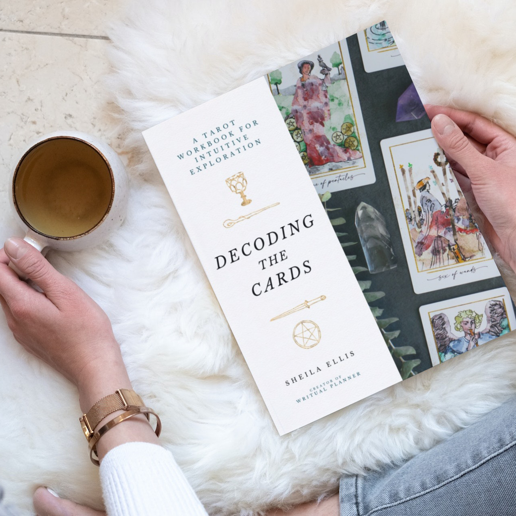 Decoding the Cards: A Tarot Workbook for Intuitive Exploration by Writual Planner