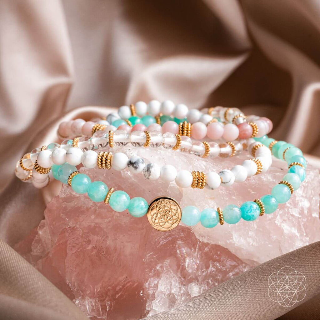 Stress Relief Bracelet Pack - Harness Positive Energy for Calm and Clarity by Conscious Items