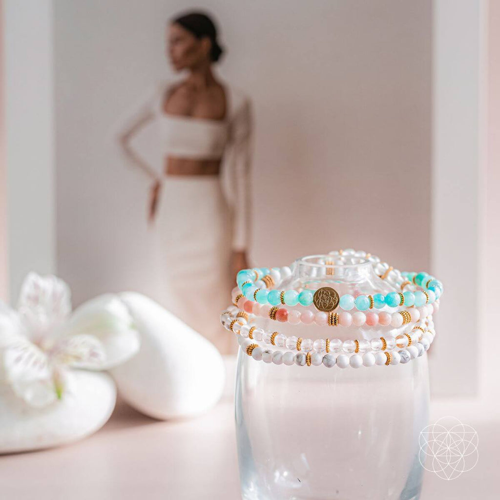 Stress Relief Bracelet Pack - Harness Positive Energy for Calm and Clarity by Conscious Items