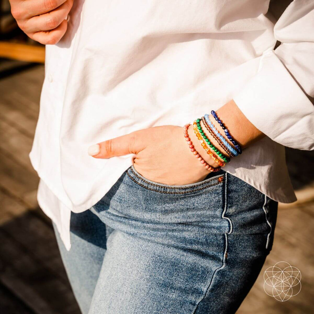 Transform Your Energy with the Chakra Balancing Bracelets Set by Conscious Items