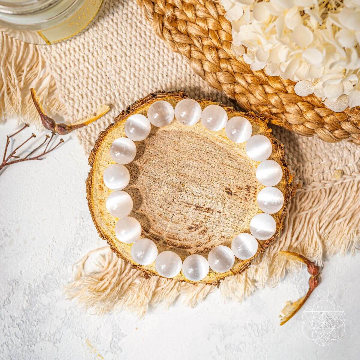 Selenite Cleansing Bracelet: Your Personal Energy Purifier by Conscious Items