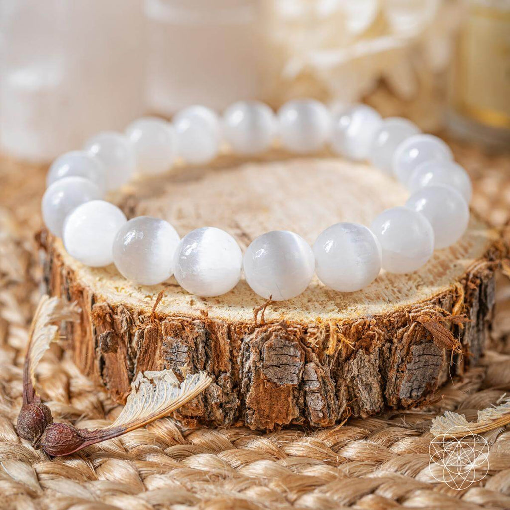 Selenite Cleansing Bracelet: Your Personal Energy Purifier by Conscious Items