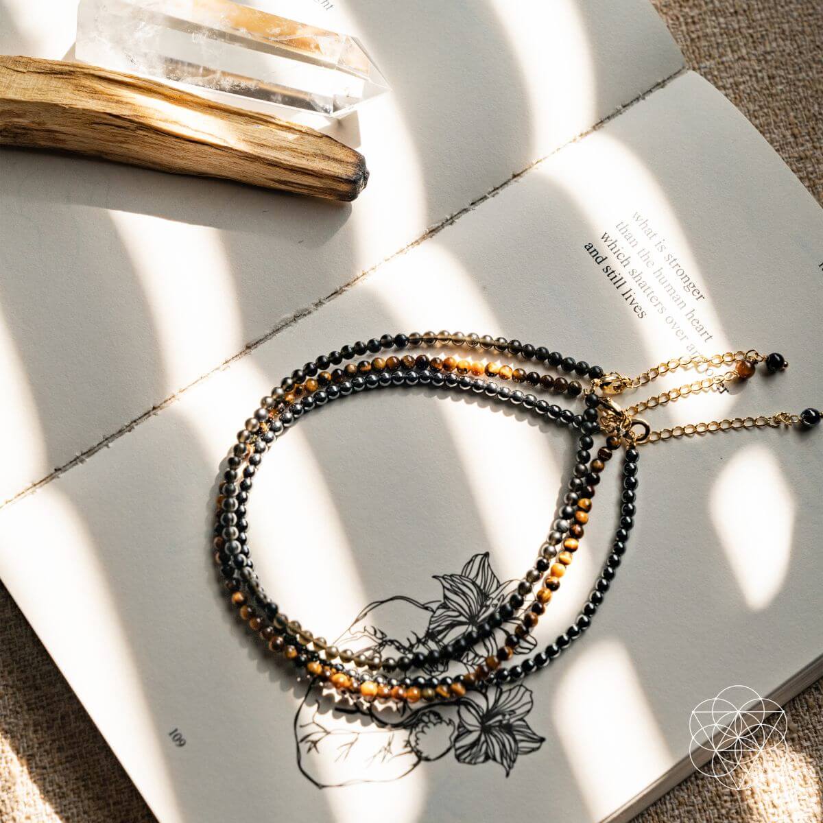 Triple Protection Anklet Set by Conscious Items